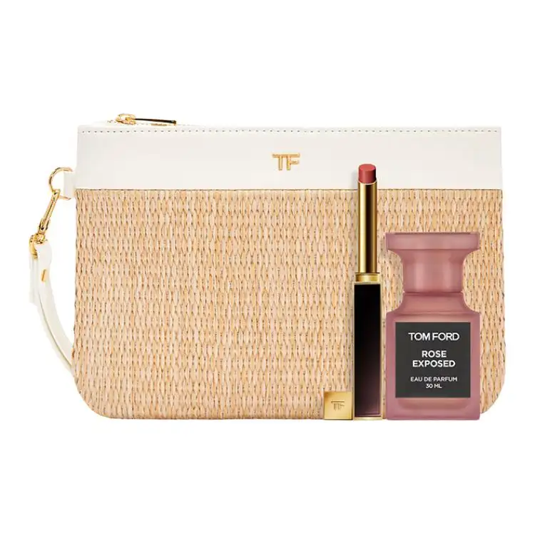 Tom Ford, perfume contains rose, floral set, cosmetic bag, 30 ml, 0.9g