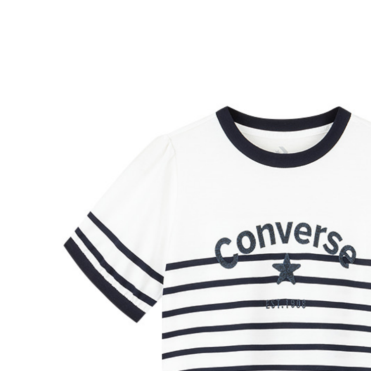 Женская футболка Converse (белый) — фото 3