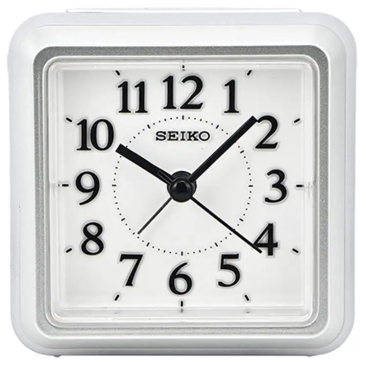 SEIKO Quartz Movement Plastic Strap Watch 8.6cm Unisex White Dial
