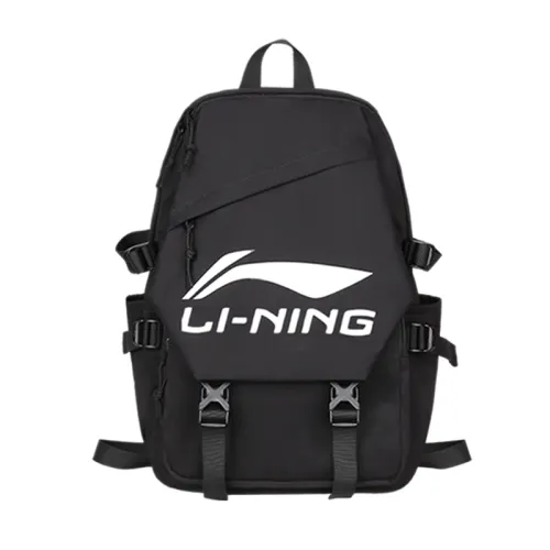 Li Ning Polyester Backpack Regular Unisex Black