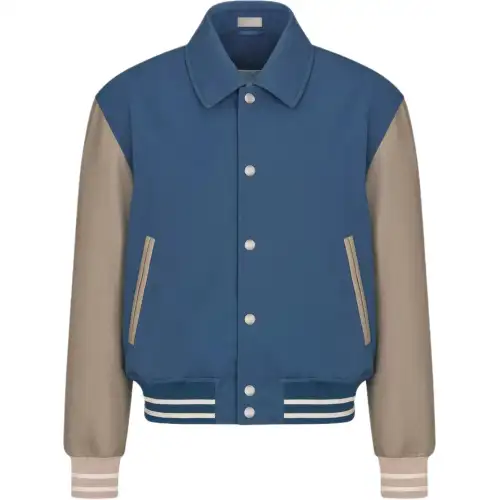 DIOR FW25 Fall Men's Clothing Collection Christian Dior Couture Jackets & Coats Men's Blue