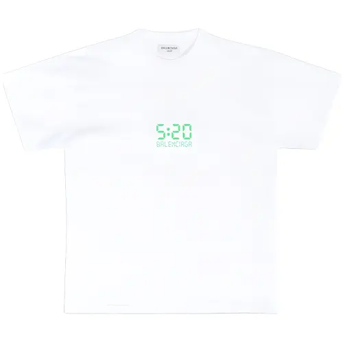 Balenciaga 520 T Shirt, Loose Fit Women's White