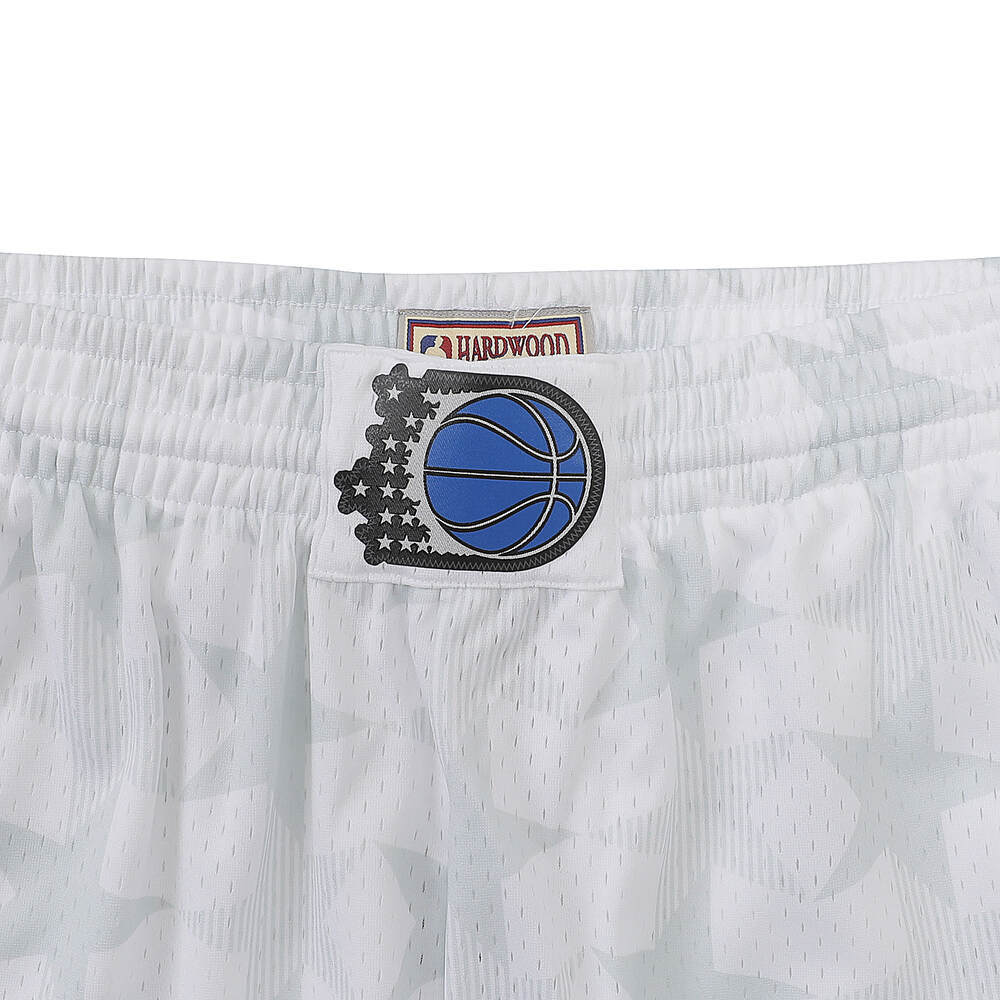 Mitchell Ness x NBA SWINGMAN Fan Edition Basketball Shorts Unisex White