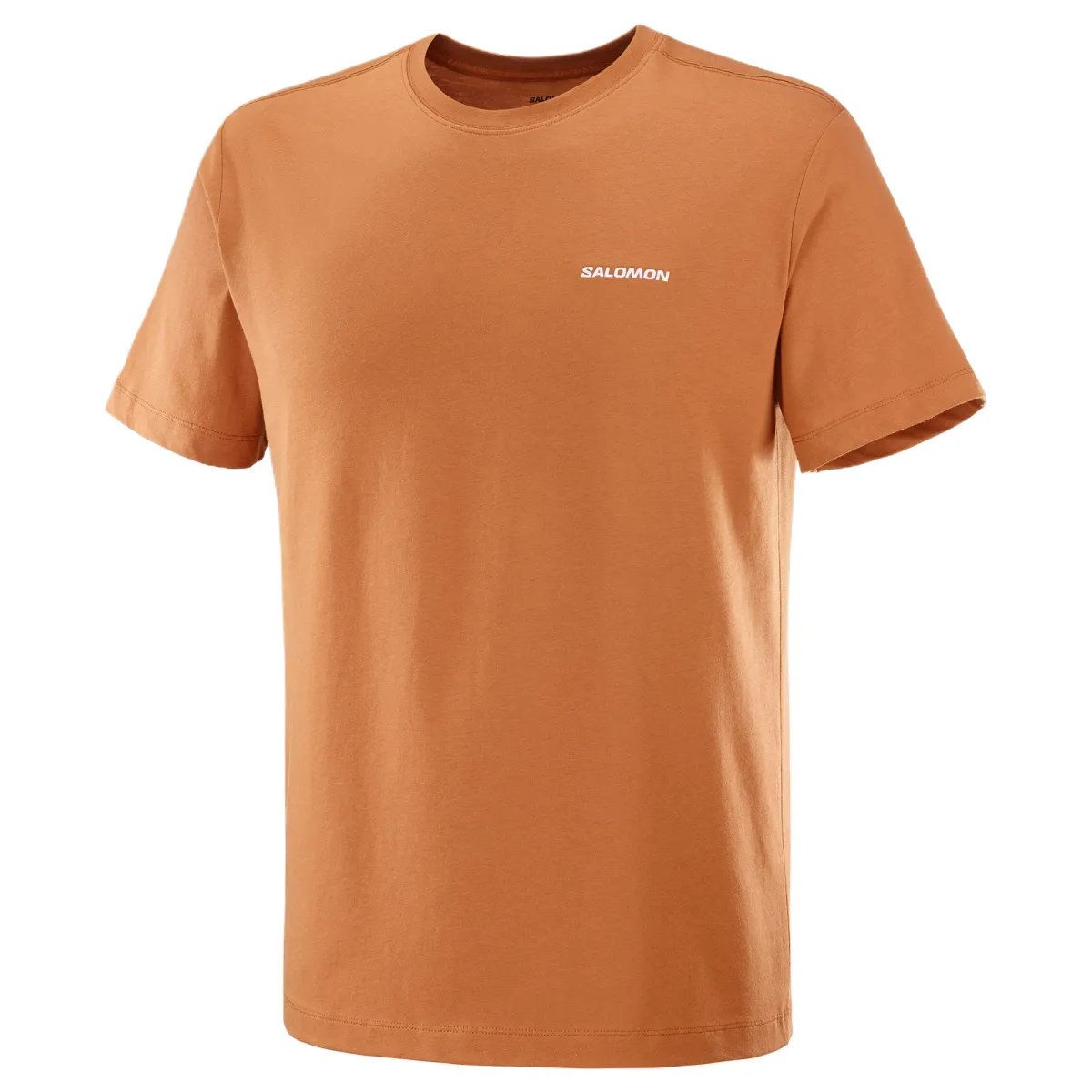 SALOMON CHEST LOGO T Shirt Men's Orange