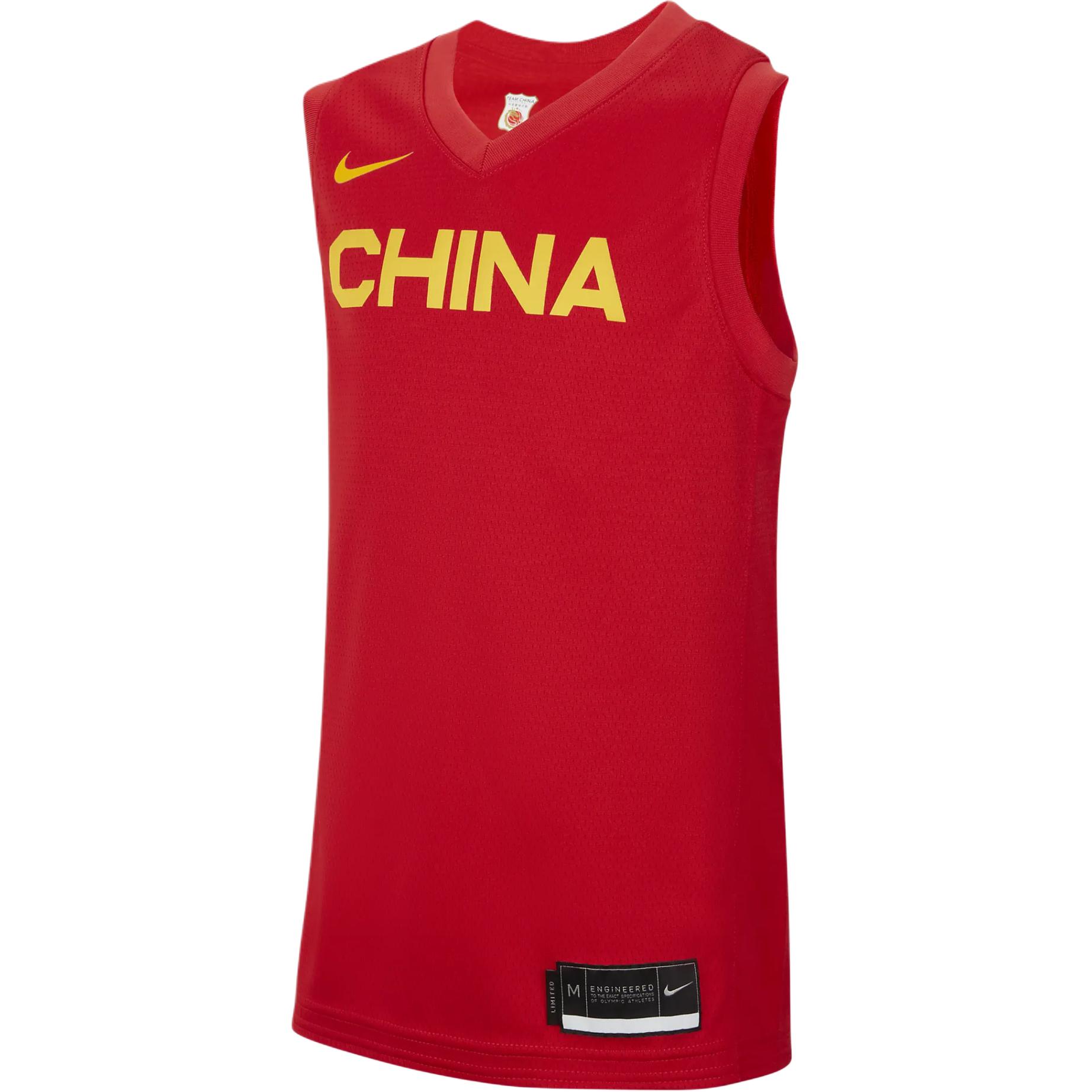 Футболка Nike баскетбольная детская (красная)