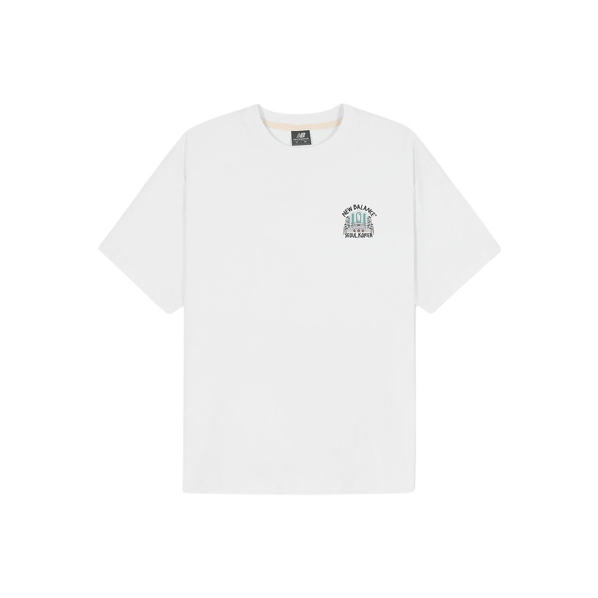 New Balance SEMI Over FIT T Shirt Men's White