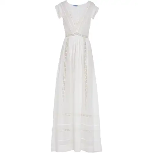 Prada long georgette dress