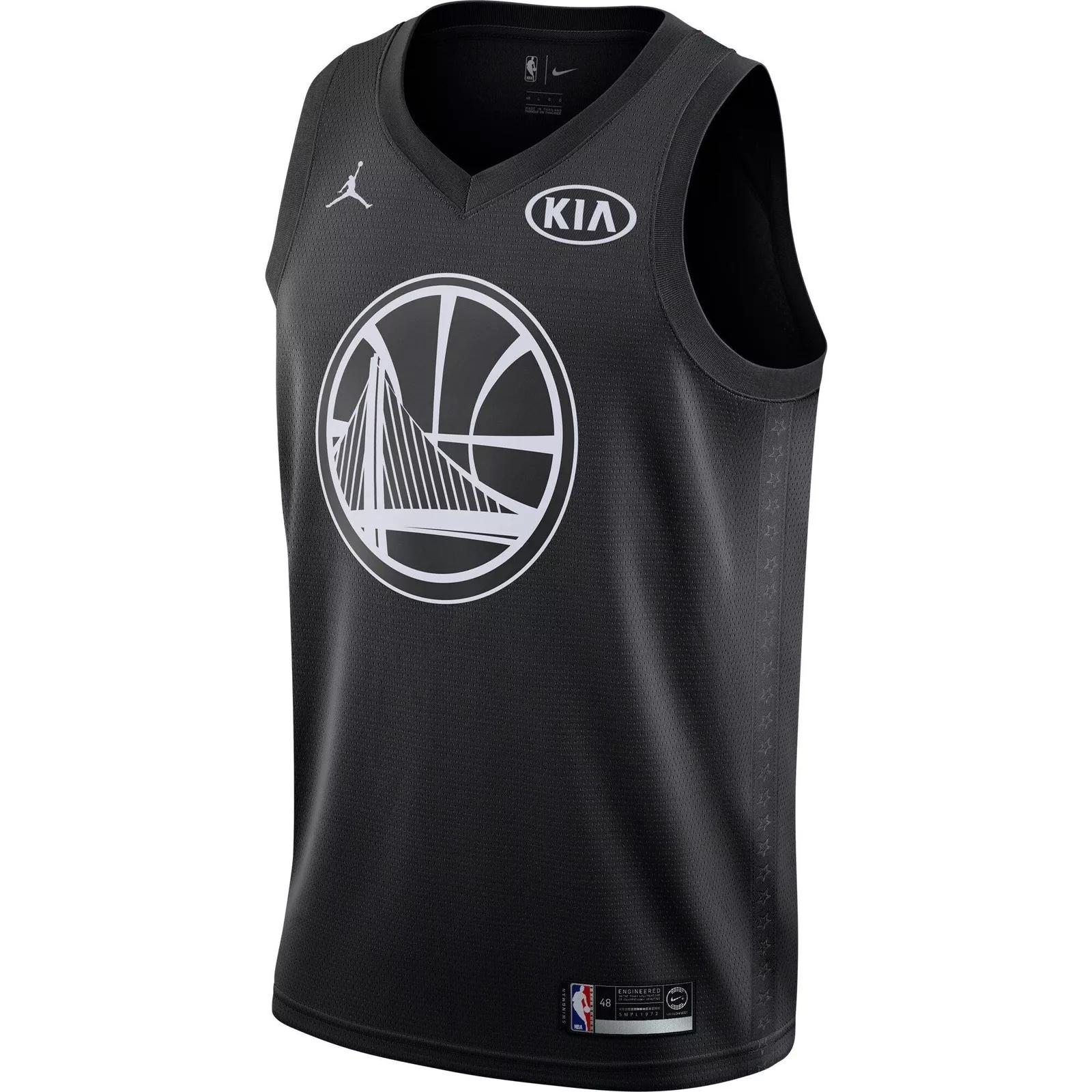 Мужская футболка Jordan x NBA (черная)