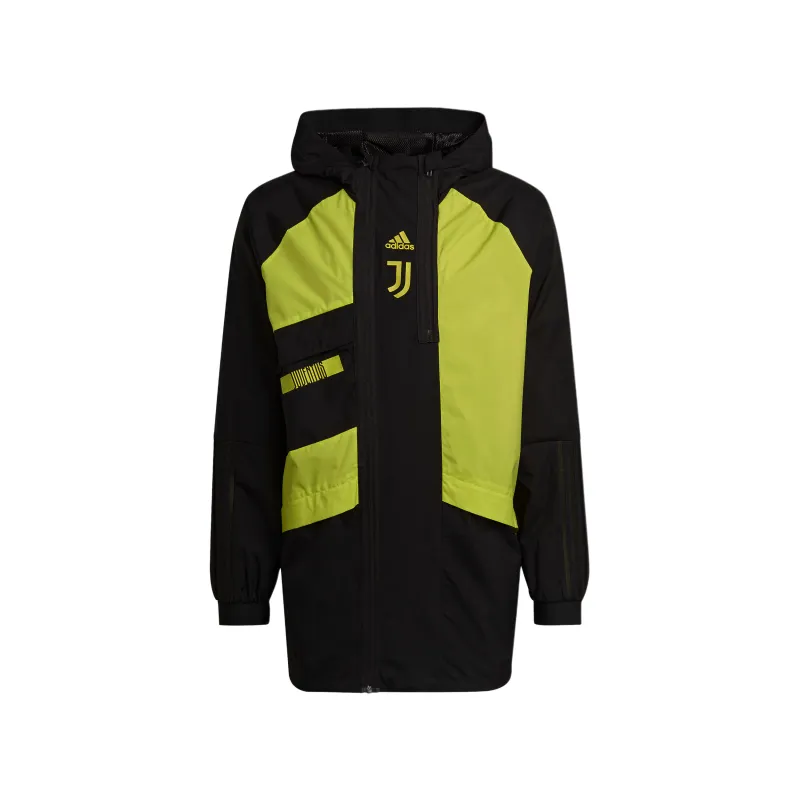 Adidas Juventus Jacket Men's Black/Sour Green Yellow