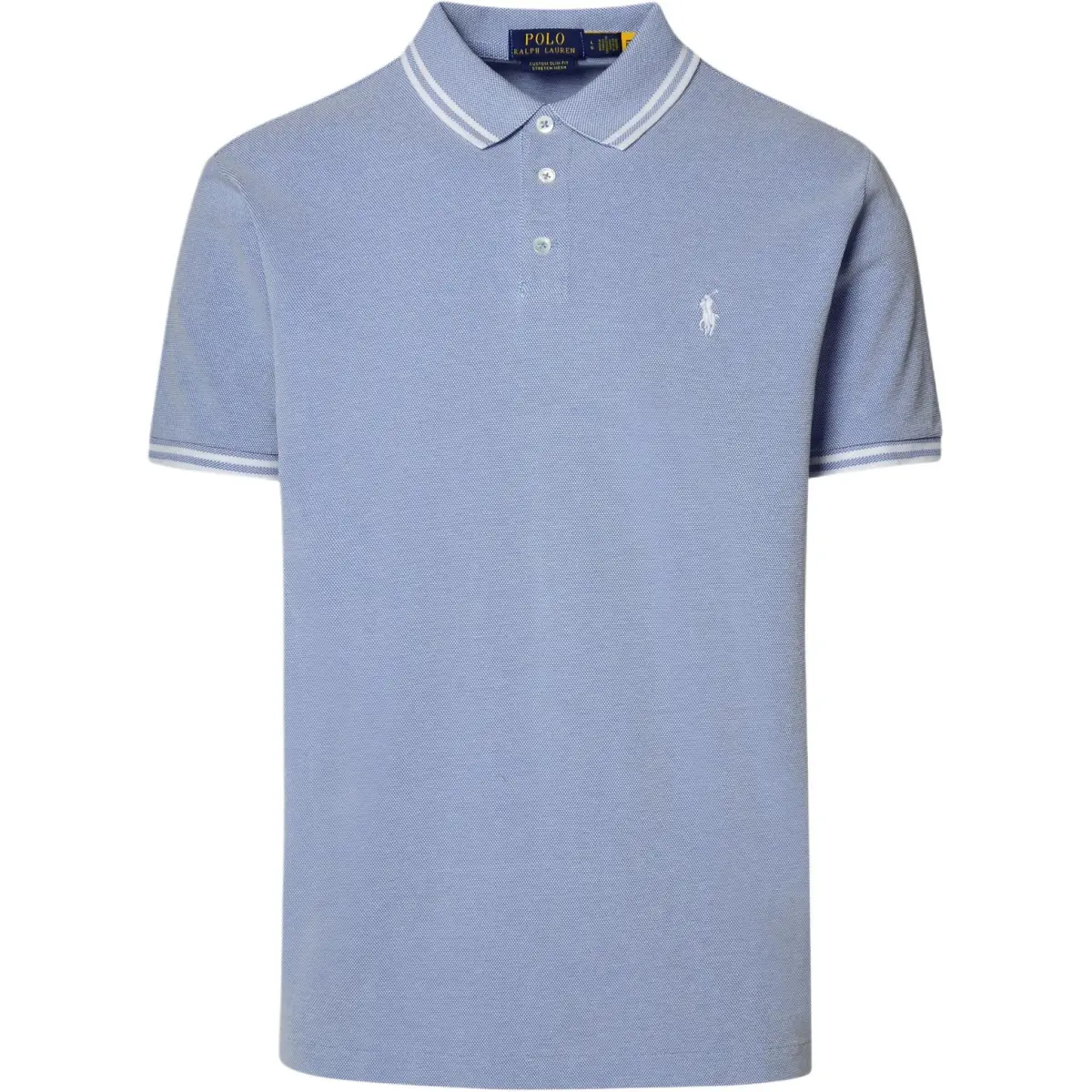 Polo Ralph Lauren Striped Edge Pique Short Sleeved Polo Shirt
