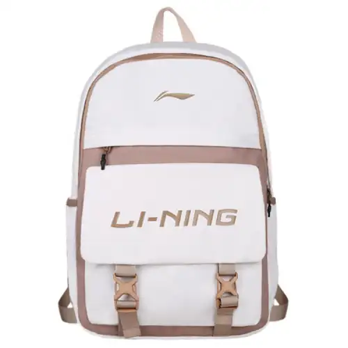 Li Ning Nylon Kids Bag Regular Kids' White