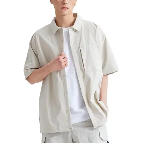 New Balance UNI FROZEN Shirt Men's Light Beige