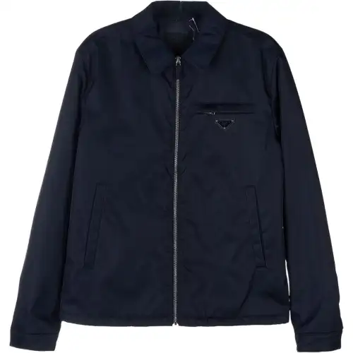 PRADA Jackets & Coats Men's Blue