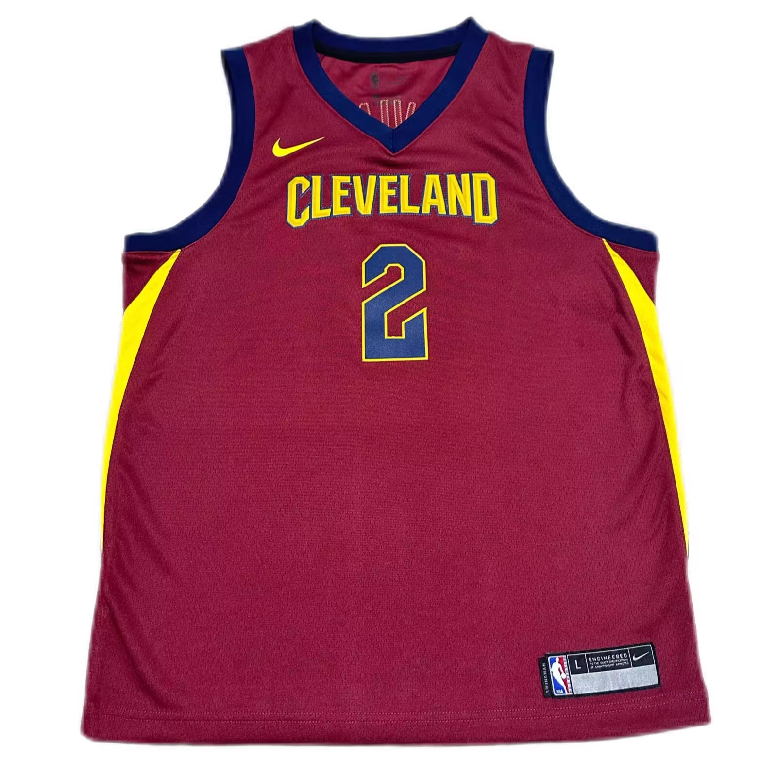 Майка Nike Nike IRVING SWINGMAN (бордовая)