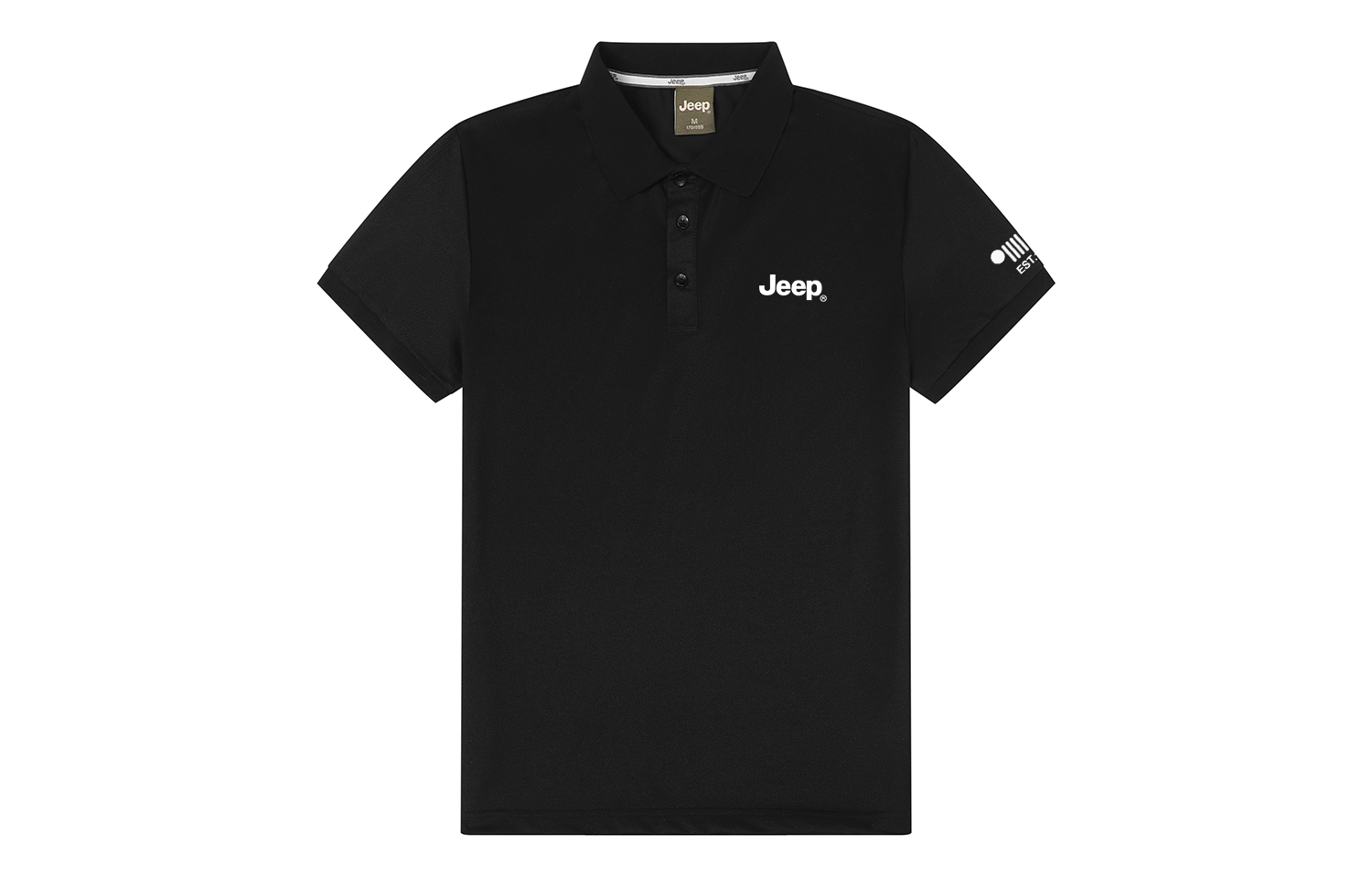 Футболка-поло Jeep P75DMKT774 (однотонная)
