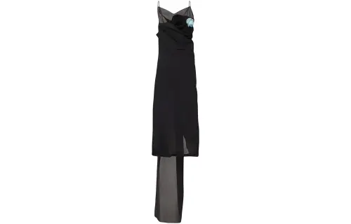 【RunwayPrevious Season】ruched-detail maxi dress