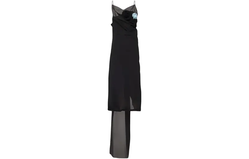 【RunwayPrevious Season】ruched-detail maxi dress