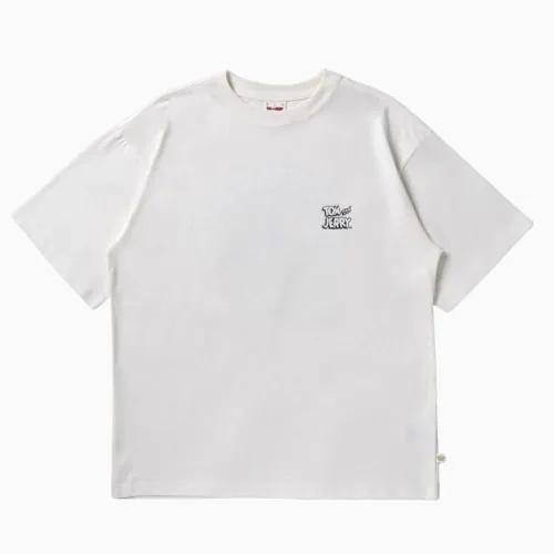 Converse x Tom And Jerry T Shirt Unisex White