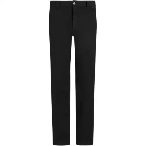 KENZO Casual Pants Men's Black Moderate Straight Fit Pants