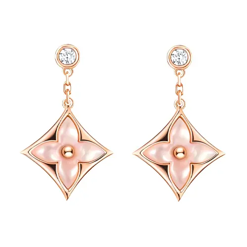 LOUIS VUITTON Color Blossom Bb Star Ear Studs
