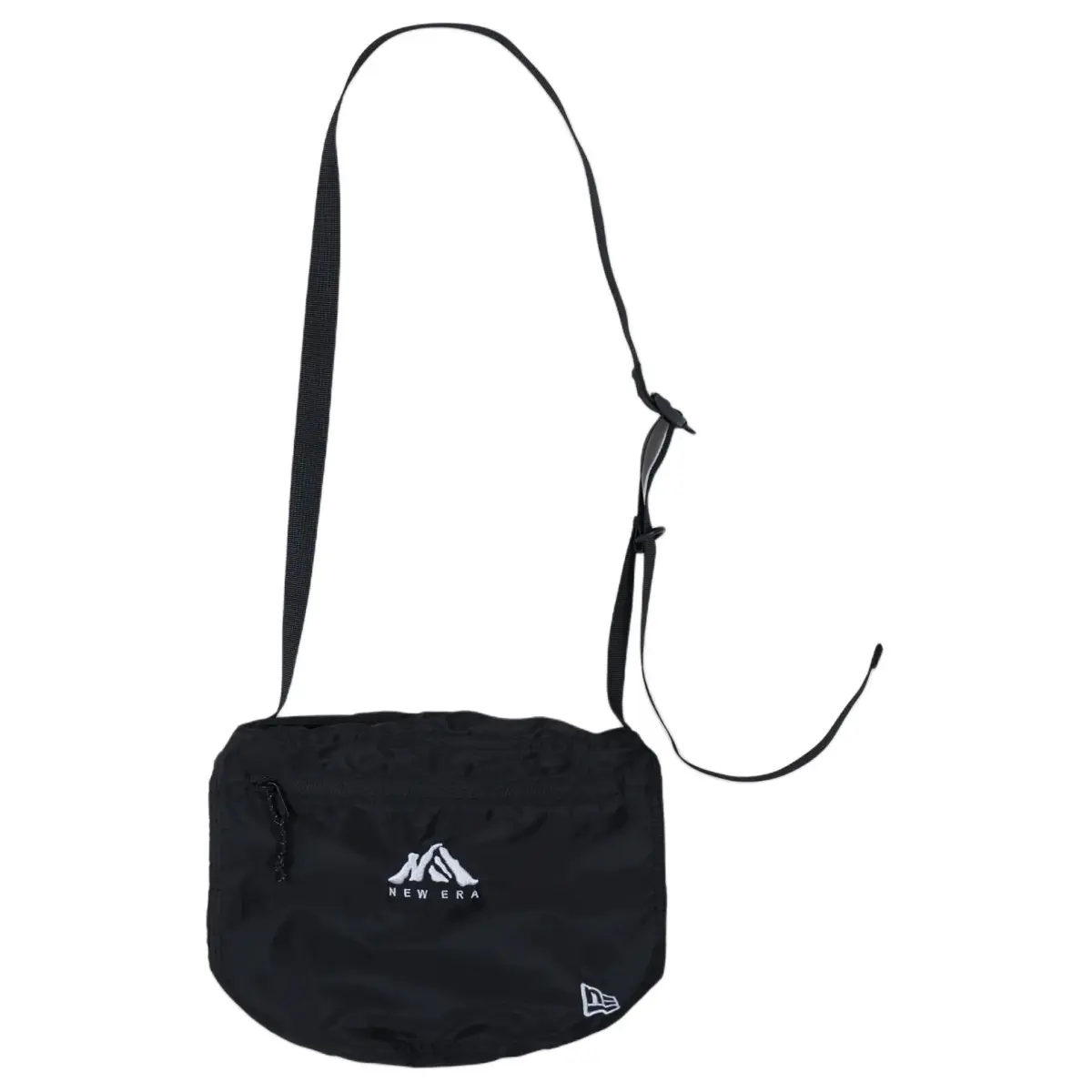 New Era Nylon Shoulder Bag Unisex Black