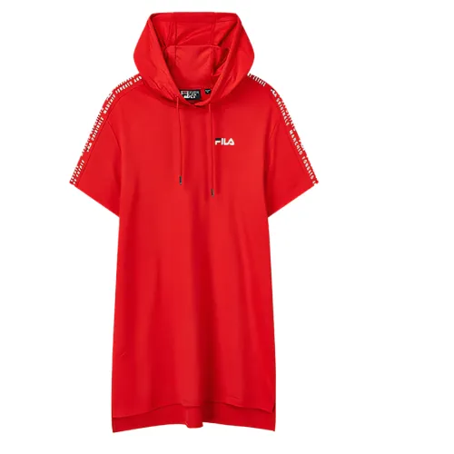 FILA Short Sleeved Dress Women's Legend Red