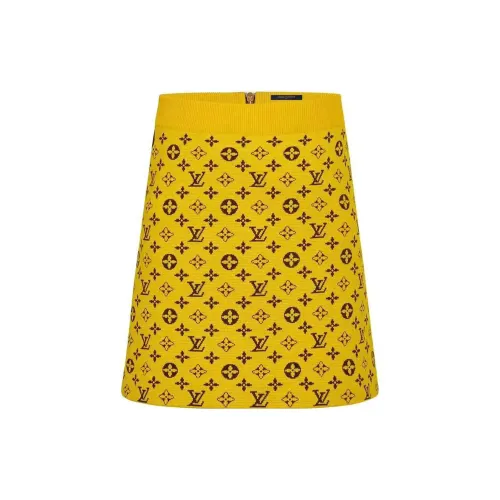 LOUIS VUITTON Casual Short Skirts Women's Multicolor