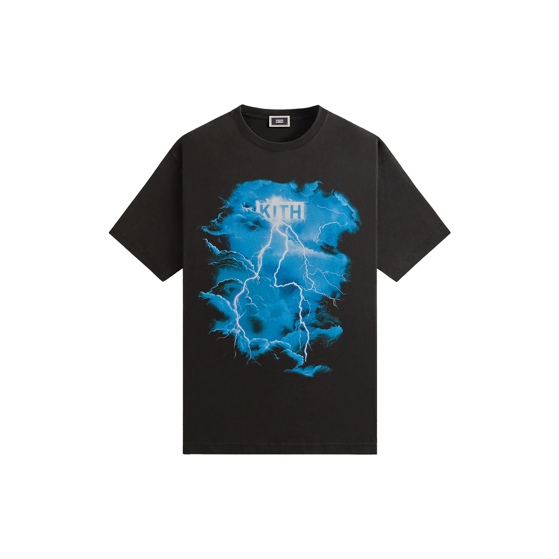 Мужские футболка KITH KITH Monday Program Storm Vintage T (черный)