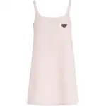 PRADA SS22 Denim Short Skirts Women's Pink