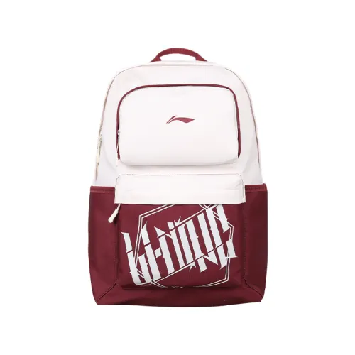 Li Ning Polyamide Backpack Large White