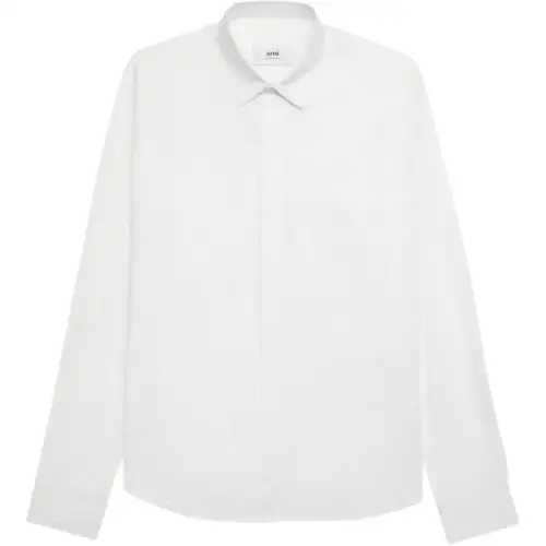 ASICS Shirts Men's White Lapel Moderate