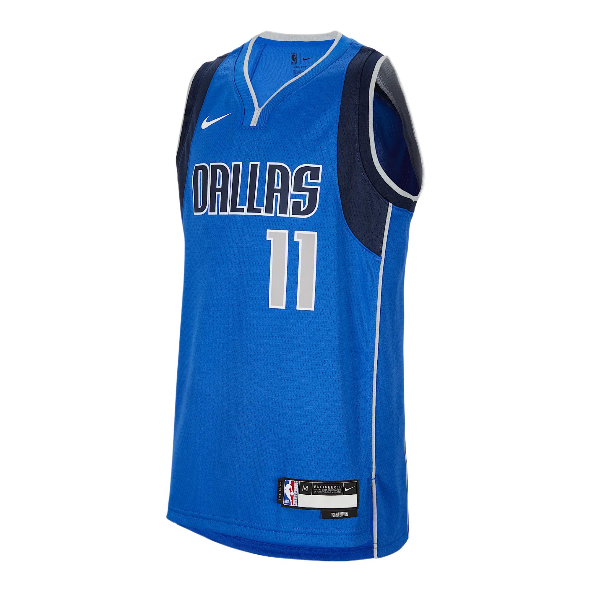 Nike X NBA co-branded vest Icon Dallas Mavericks (Kyrie Irving) Edition Swingman Jersey Comfortable, fashionable, simple and versatile jersey Games Baolan Teenagers