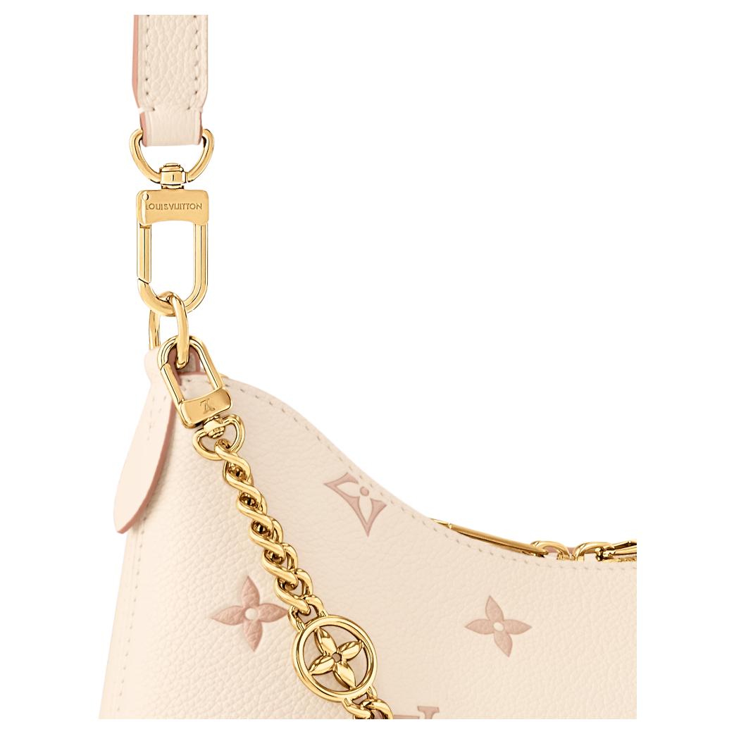 Женская сумка Louis Vuitton Boulogne (бежевая) — фото 5
