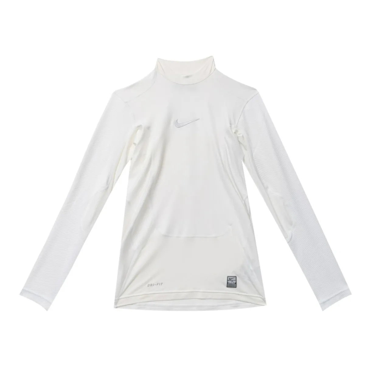 Nike Knitwear Men's White Stand Collar Moderate