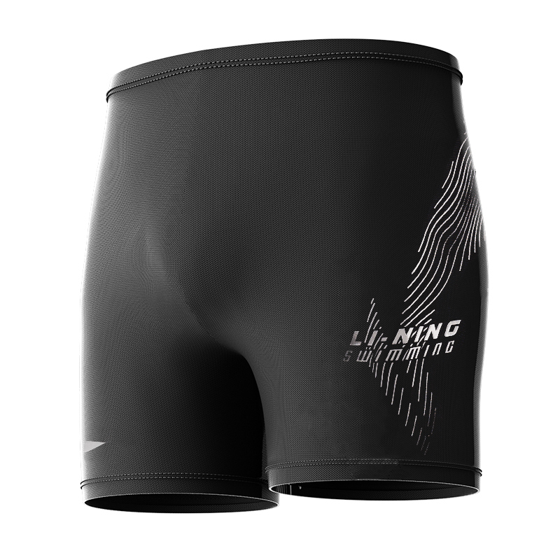 Li Ning Swimming Shorts Unisex Black