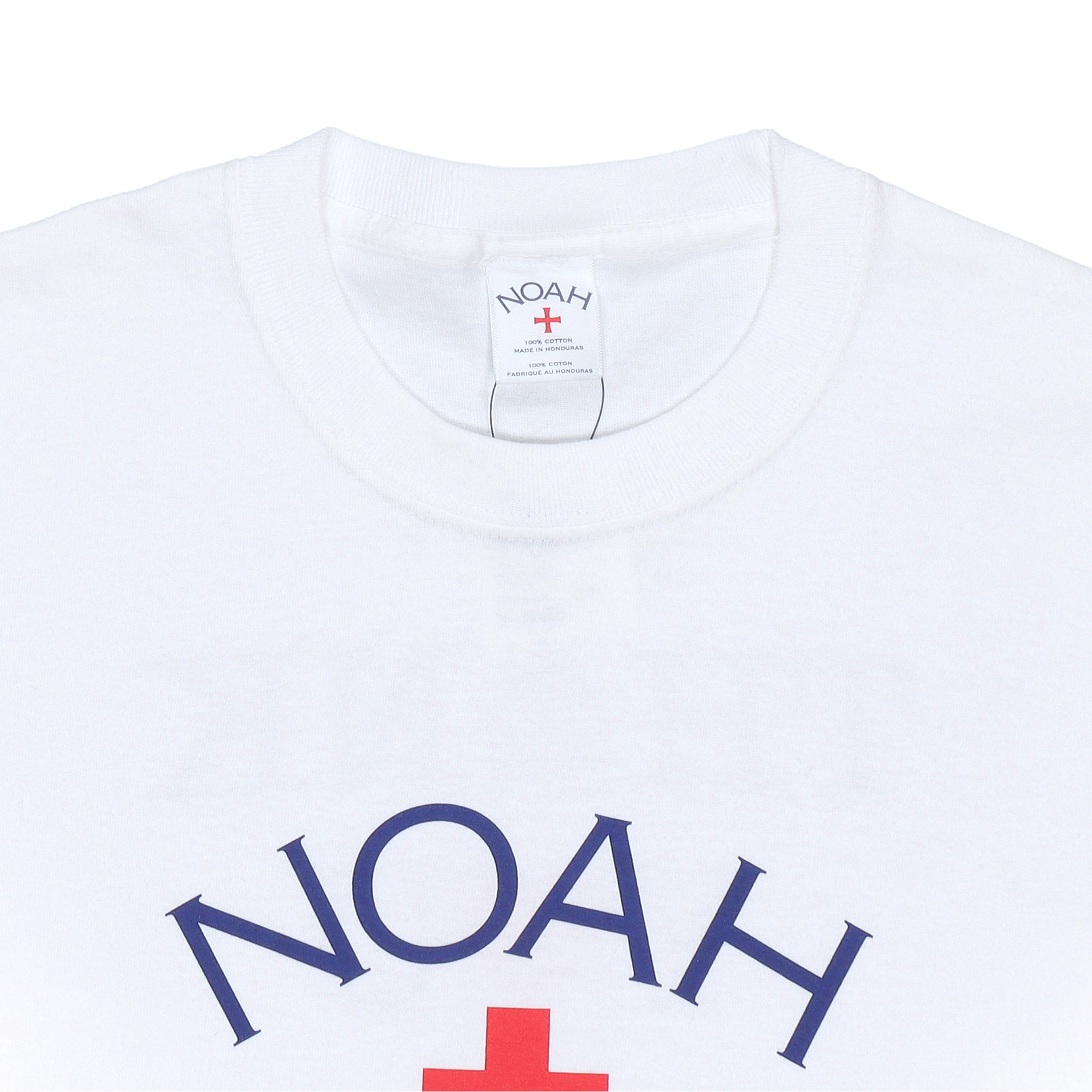 Футболка NOAH x DSM Thank You Core Logo Tee (белая) — фото 2