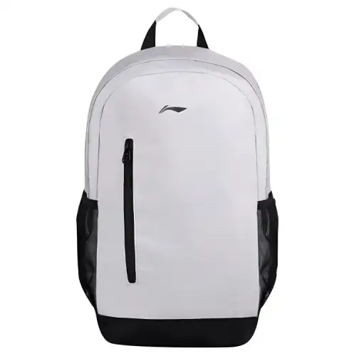 Li Ning Polyester Backpack Regular Unisex Gray