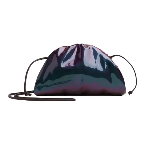 Bottega Veneta POUCH Cloud Bag Calfskin One Shoulder Crossbody Clutch Mini Women's Multicolor