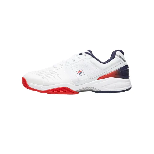 FILA PERFORMANCE FPF Low top Tennis Shoes Men's White Red