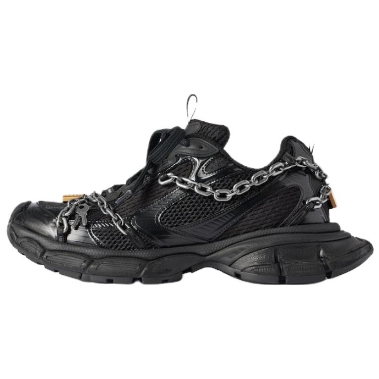 Balenciaga 3XL Low top Chunky Sneakers Men's Black