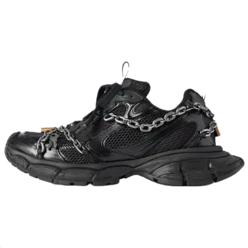 Balenciaga 3XL Low top Chunky Sneakers Men's Black