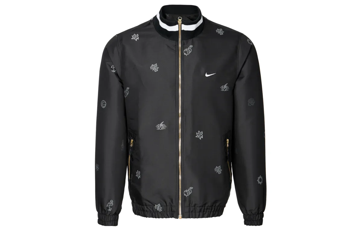 Nike Jackets Men's Black Lapel Moderate