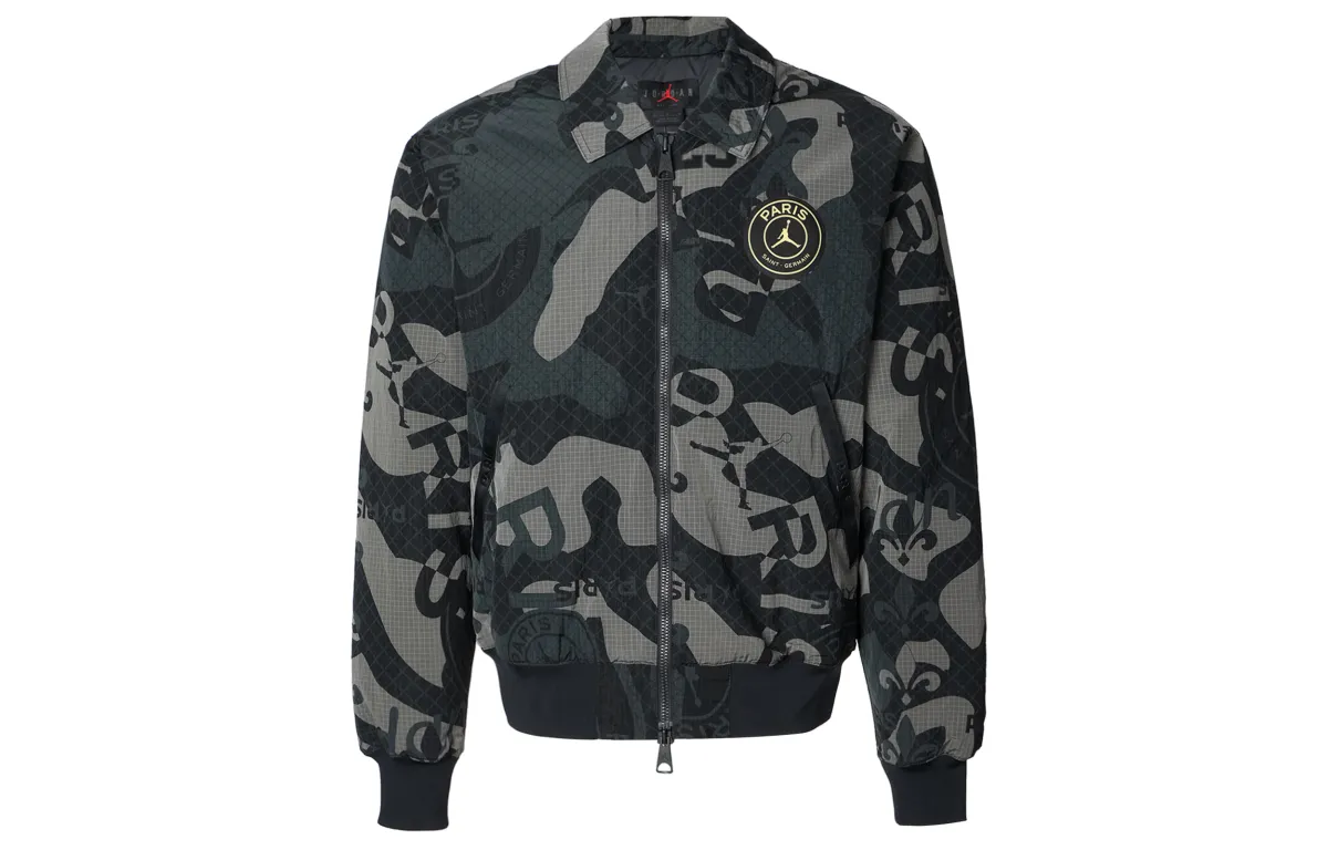 Jordan x PSG SS24 Jackets & Coats Men's Black