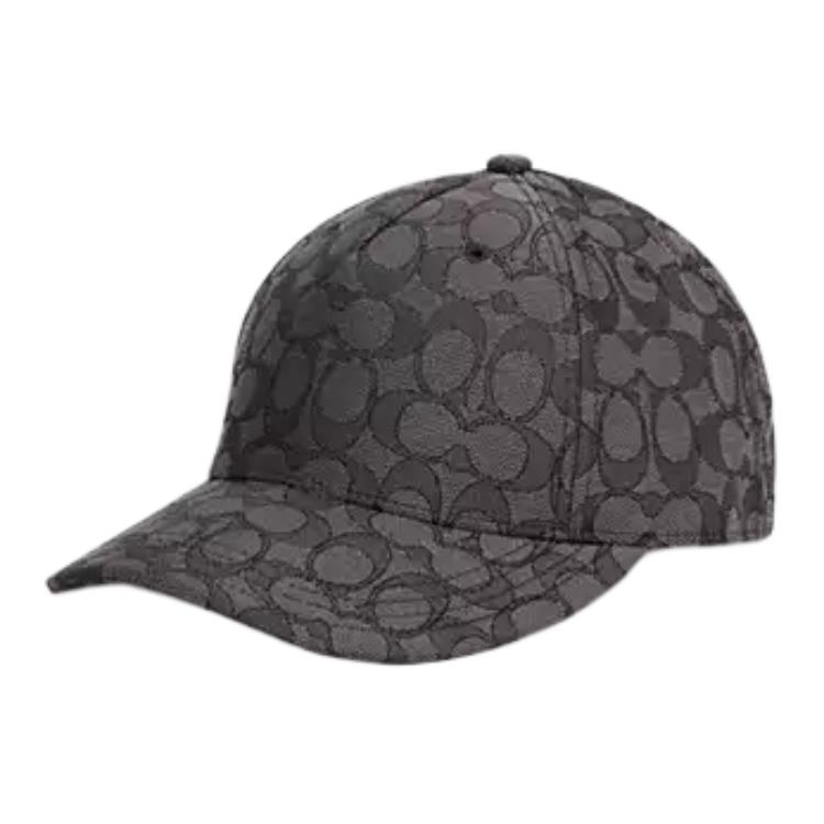 Кепка COACH Logo Cap (угольно-серая)