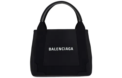 Balenciaga Leather Tote Bag, Shopping Bag, Handbag Women's Black
