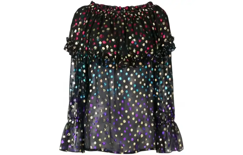 Saint Laurent fil-coupé blouse