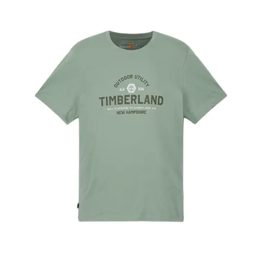 Timberland SS25 T Shirt Men's Green Bay