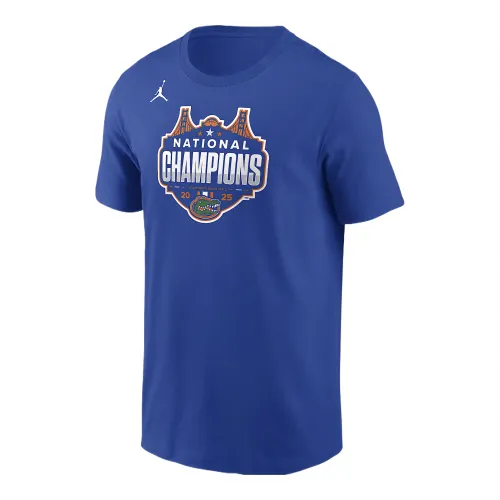 Jordan Florida Men's Team Men's Jordan College National Champs T Shirt