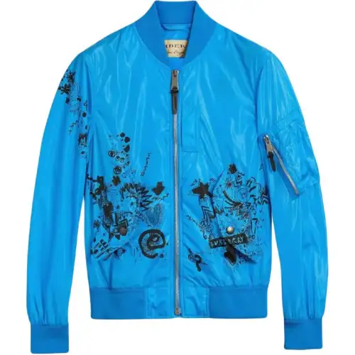 Burberry Jackets & Coats Men's Bright Blue