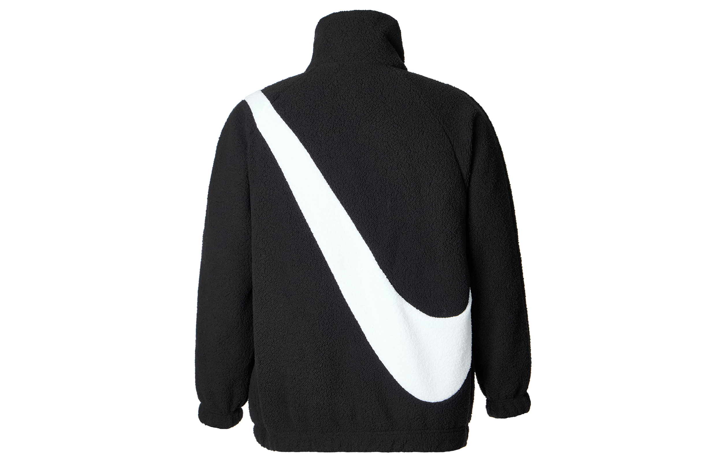 Nike Large Hook Sherpa Reversible Fleece Lined Fleece Clothing Women’s Black